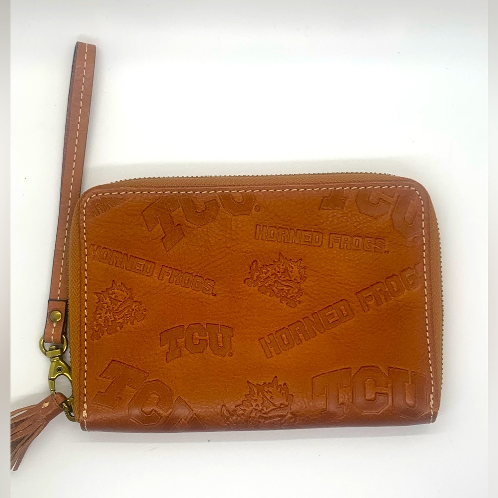 Jack Mason TCU Wristlet